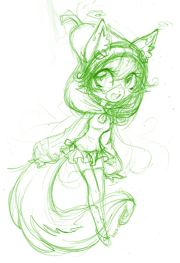 617x900 Sketch - Pear Sketch