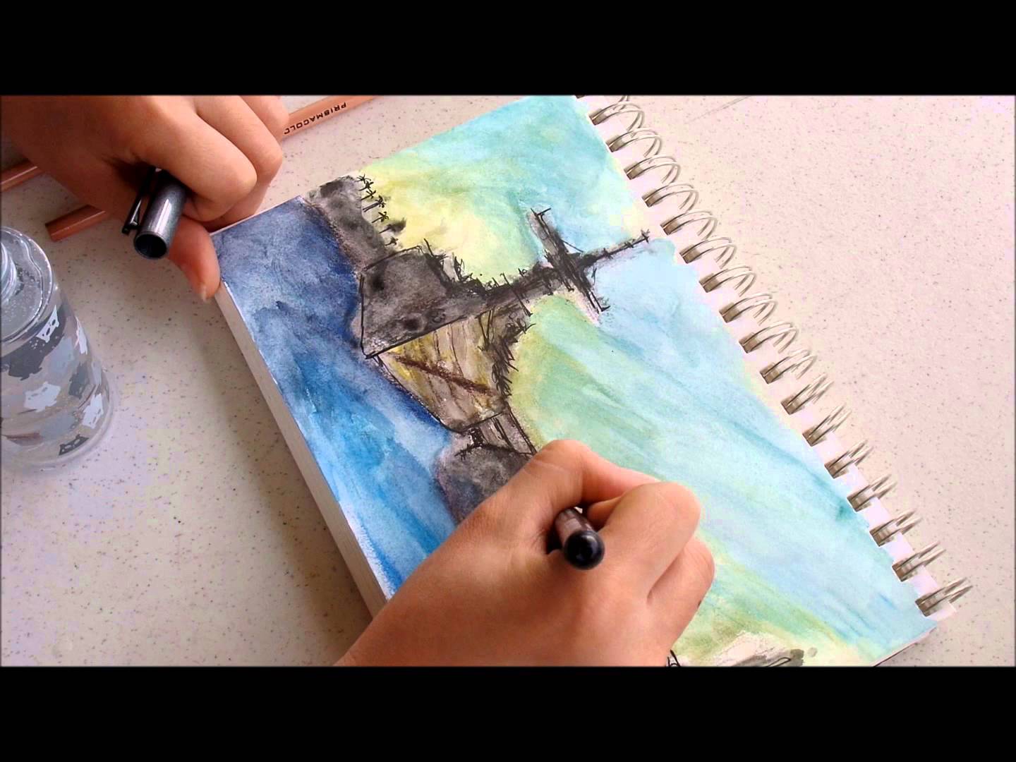 1440x1080 Mighty Mo - Pearl Harbor Sketch