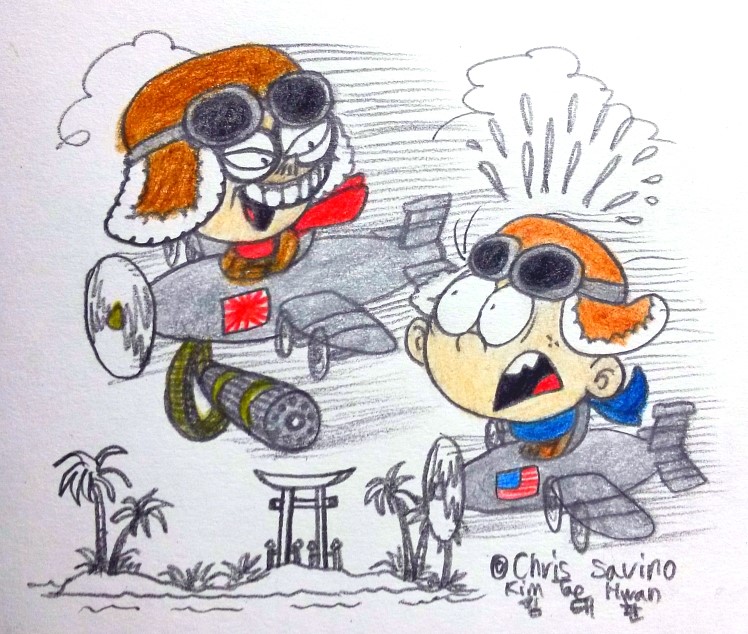 748x634 Pearl Harbor Is Under Attack!!! By Komi114 - Pearl Harbor Sketch