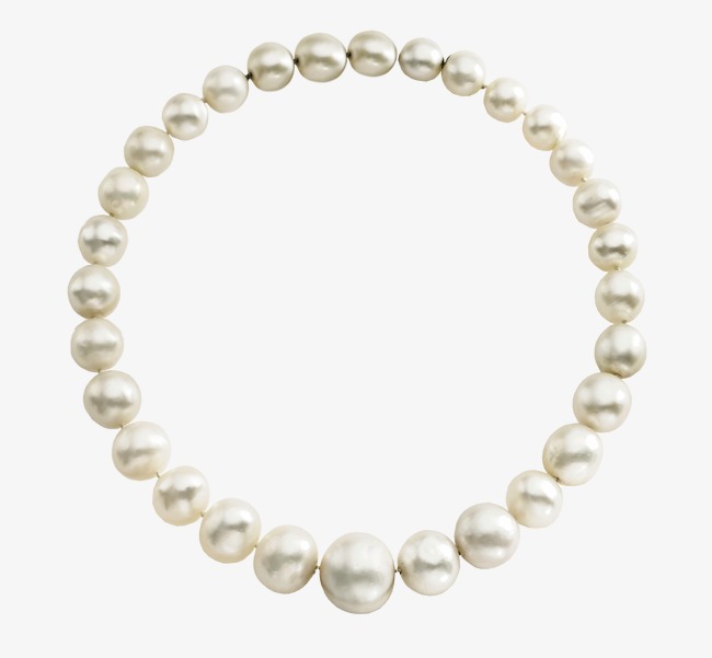 650x601 Pearl Necklace Image Sketch,pearl Bracelet, Jewelry Design - Pearl Necklace Sketch