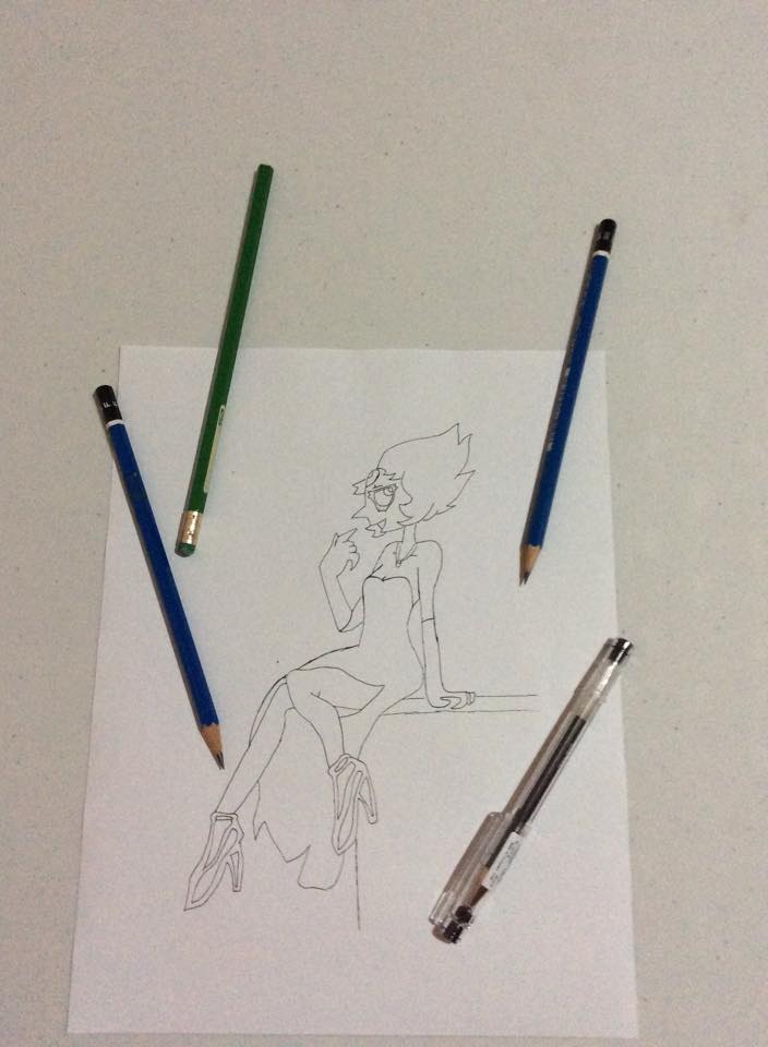 704x960 Image - Pearl Sketch