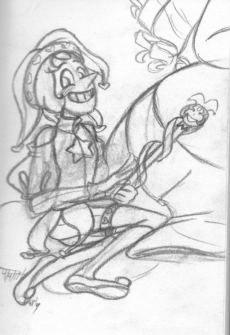 741x1079 Jester Pearl Sketch By Electricpoodle - Pearl Sketch