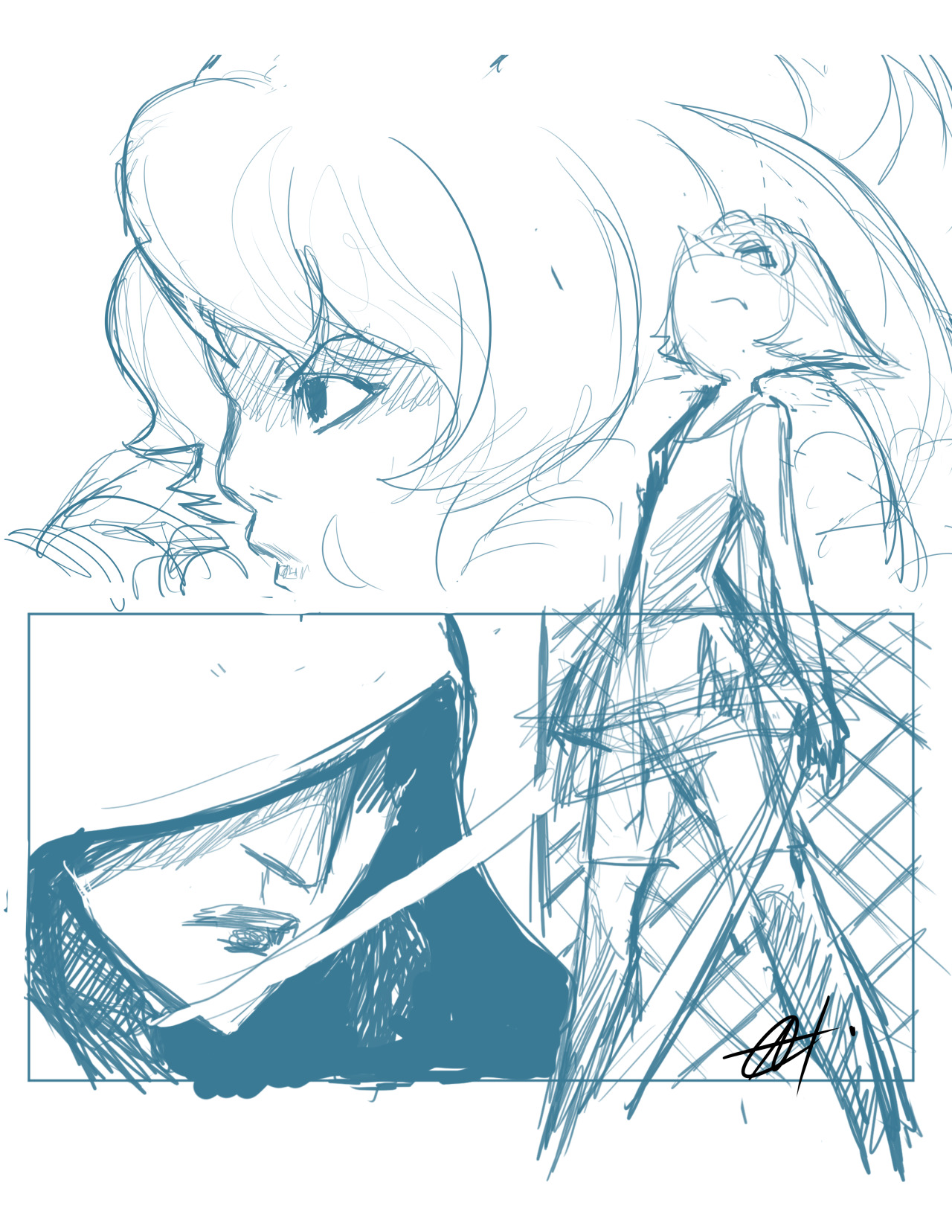 1280x1656 Renegade Pearl Sketch From The Episode The - Pearl Sketch