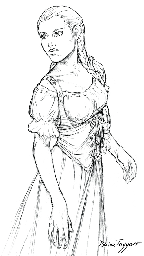 465x825 Peasant Girl By Staino - Peasant Sketch