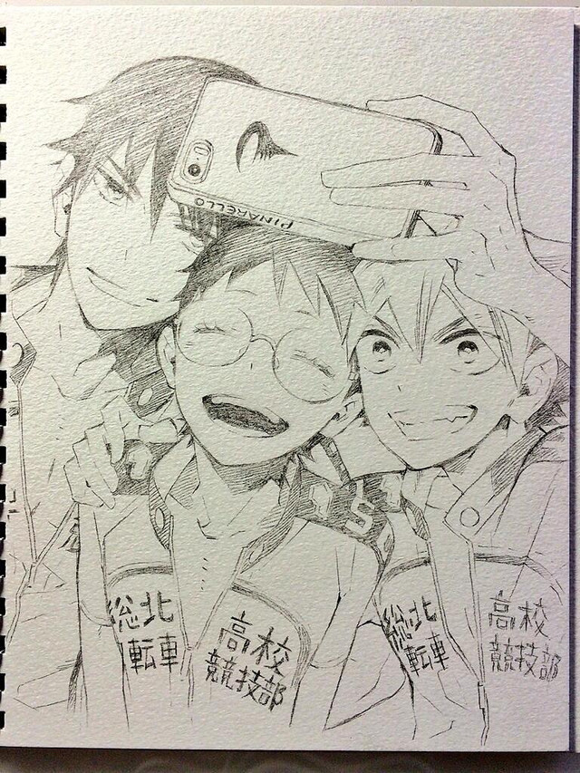 640x853 Crunchyroll - Pedal Sketch