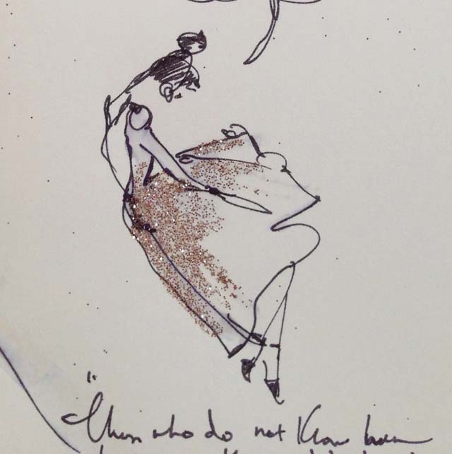 640x642 Pen To Paper - Pen And Paper Sketch