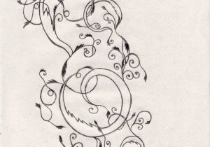 300x210 Pencil Drawing Designs Flowers Designs In Pencil Drawing Pencil - Pencil Design Sketch