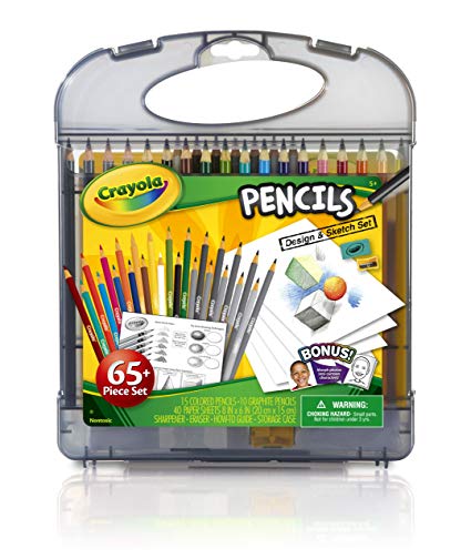 425x504 Crayola Pencil Design And Sketch Kit Toys Amp Games - Pencil Design Sketch
