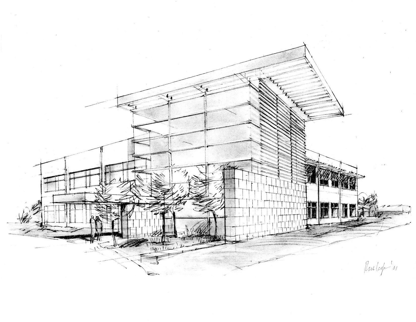 1650x1275 Beautiful Building Design Sketches With Pencil Sketch Of - Pencil Design Sketch