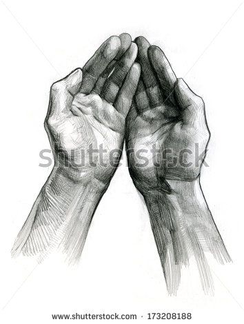 354x470 Pencil Sketches Of Hands - Pencil Hand Sketch