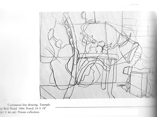 657x490 Continuous Line Drawing - Pencil Line Sketch