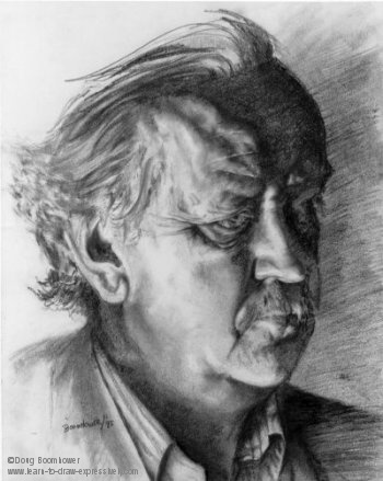 350x439 Drawn Pencil Shading - Pencil Shading Sketches