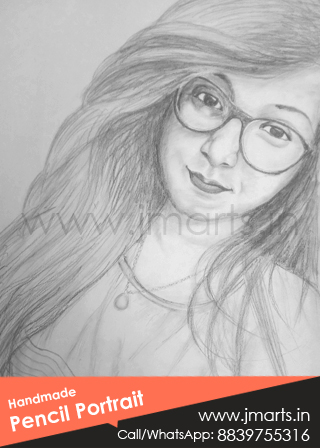 320x448 Hand Drawn Pencil Sketch For Gift - Pencil Sketch