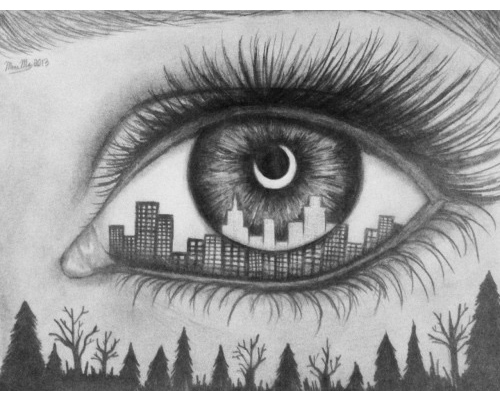 500x400 35 Cool Pencil Drawings For Your Inspirations. All Are Hand Drawn! - Pencil Sketch