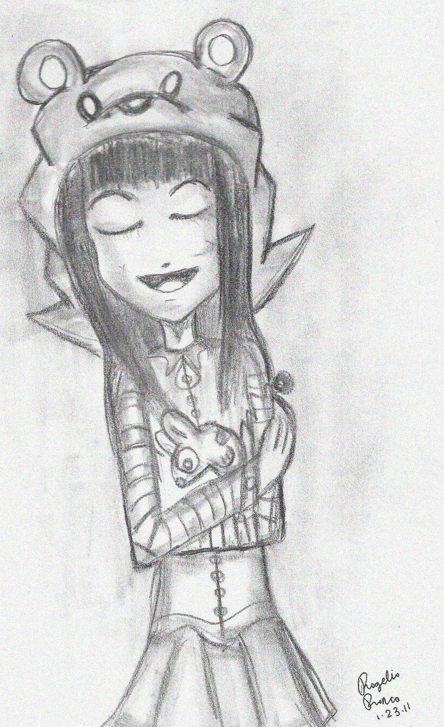 900x1473 Drawn Anime Pencil Drawing - Pencil Sketch Anime