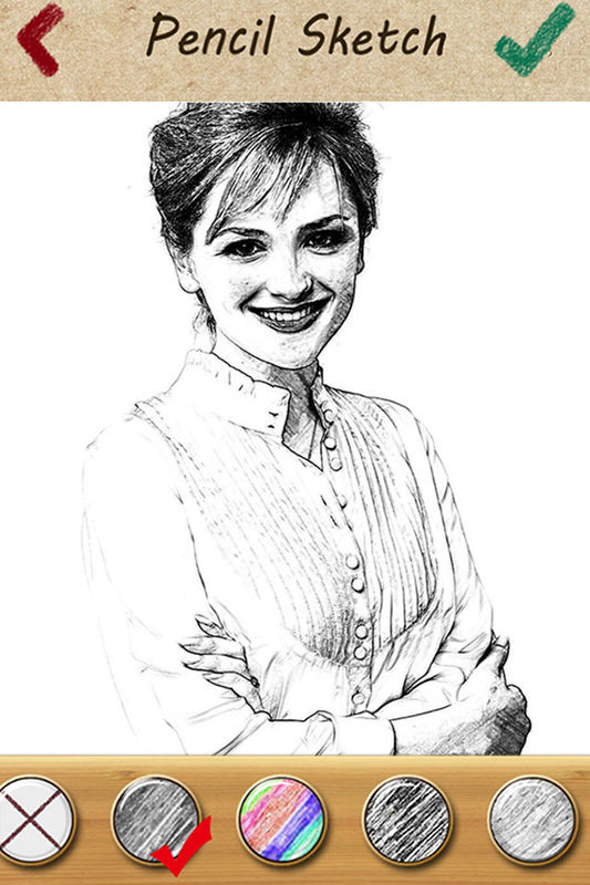 533x800 Pencil Sketch Photo Camera Pad - Pencil Sketch Camera