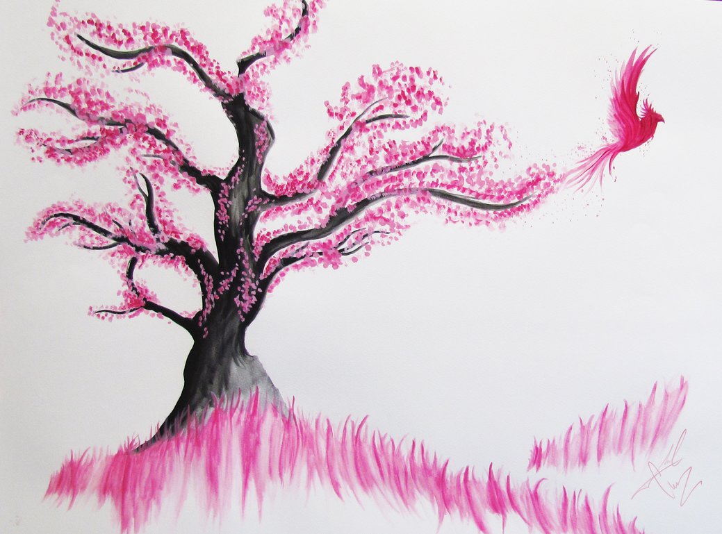 1039x769 Ume Blossom Clipart Pencil Sketch - Pencil Sketch Clipart