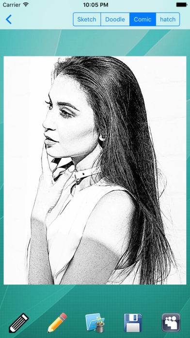 392x696 Pencil Sketch - Pencil Sketch Editor