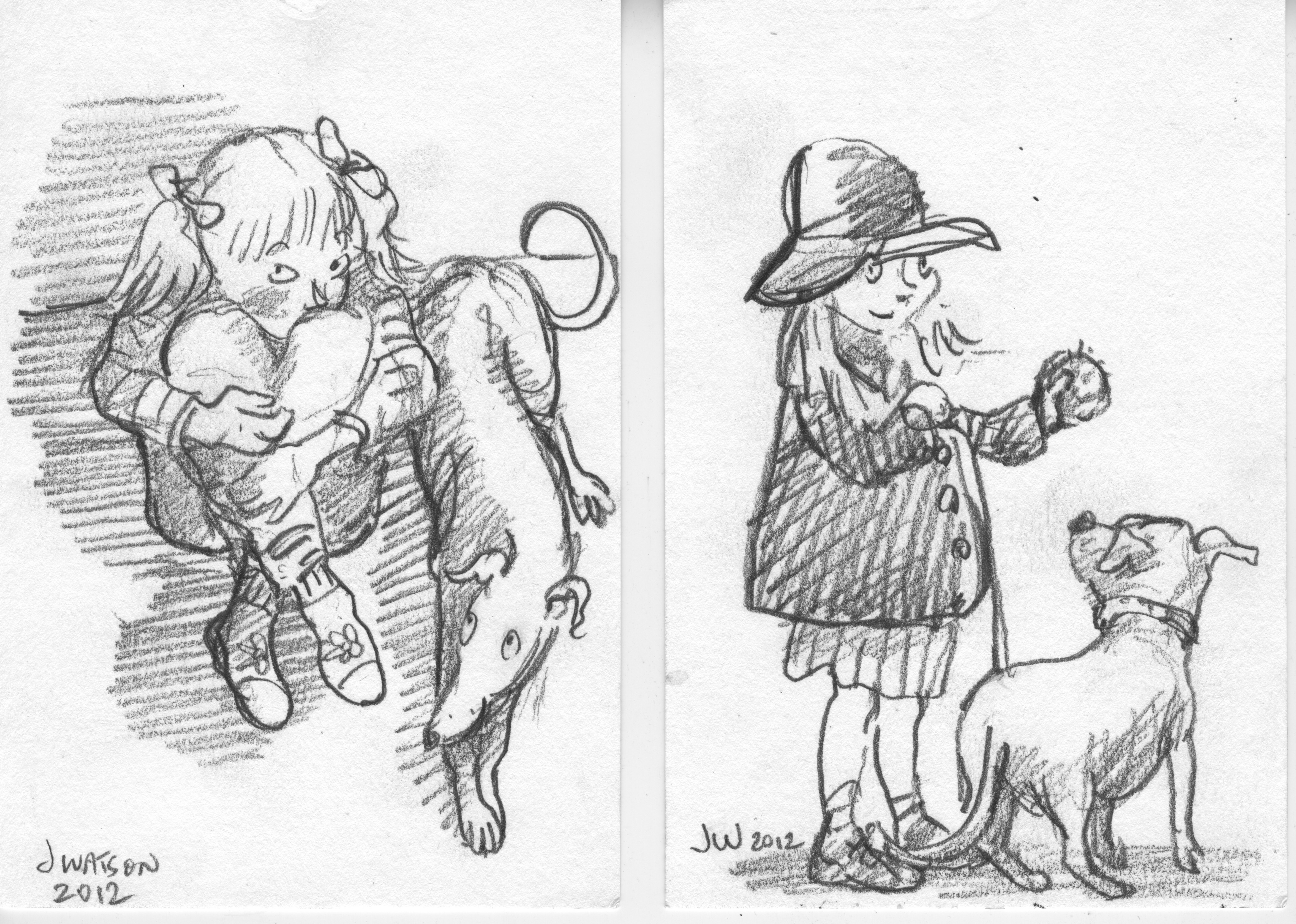 4104x2928 Sketches Endpapers - Pencil Sketch For Kids