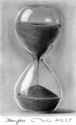 244x400 Pencil Sketch Gallery Life ~ Sand In The Hourglass Art - Pencil Sketch Gallery