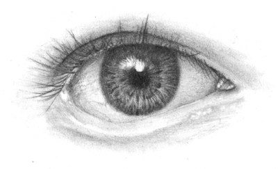 400x243 Drawing The Human Eye - Pencil Sketch Images