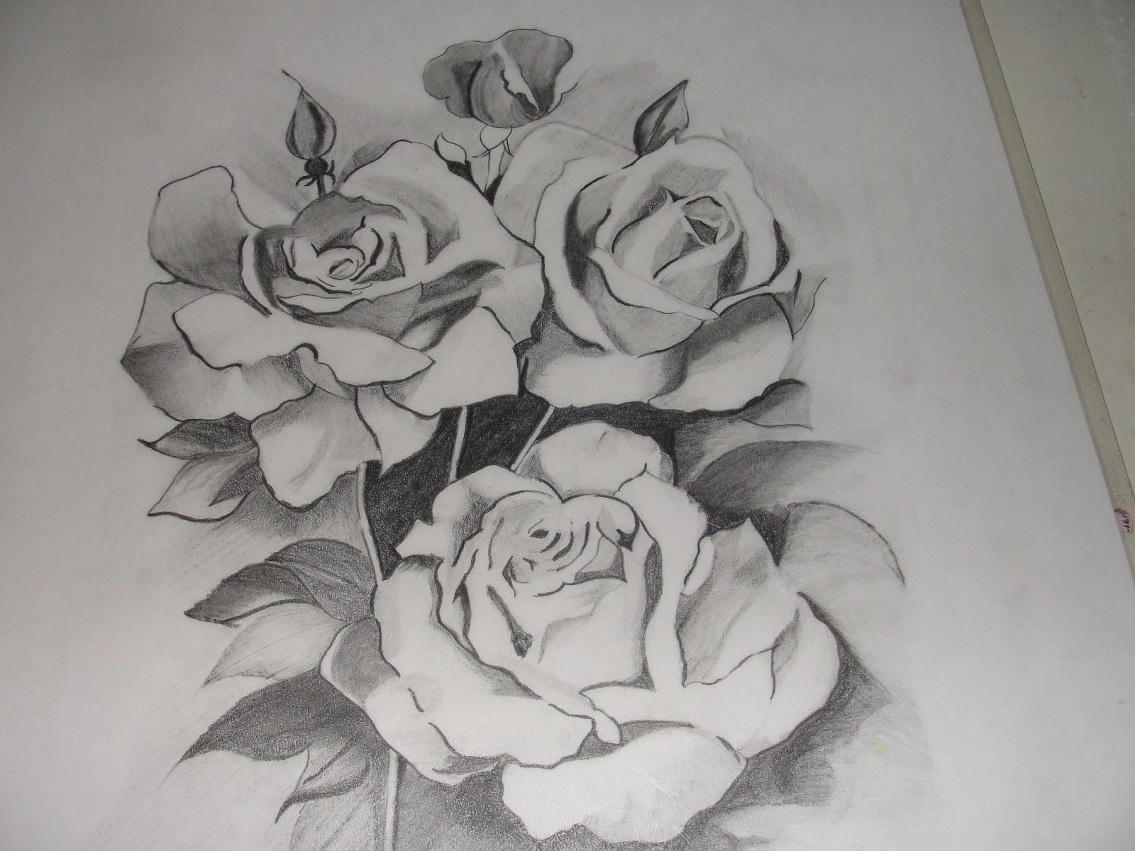 1600x1200 Pencil Sketch Of Flower Pencil Drawing Flower 7 Hd Wallpaper - Pencil Sketch Images Flowers