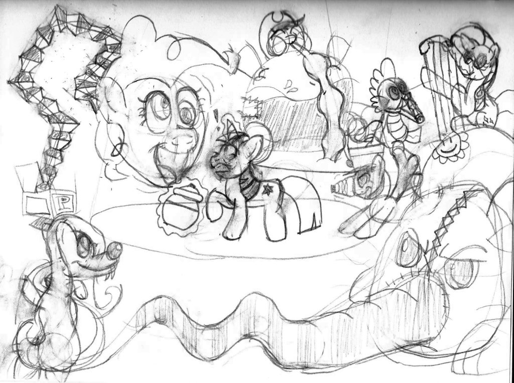 1024x764 Pencil Sketch My Little Woozle By Altgreengamer - Pencil Sketch My Photo