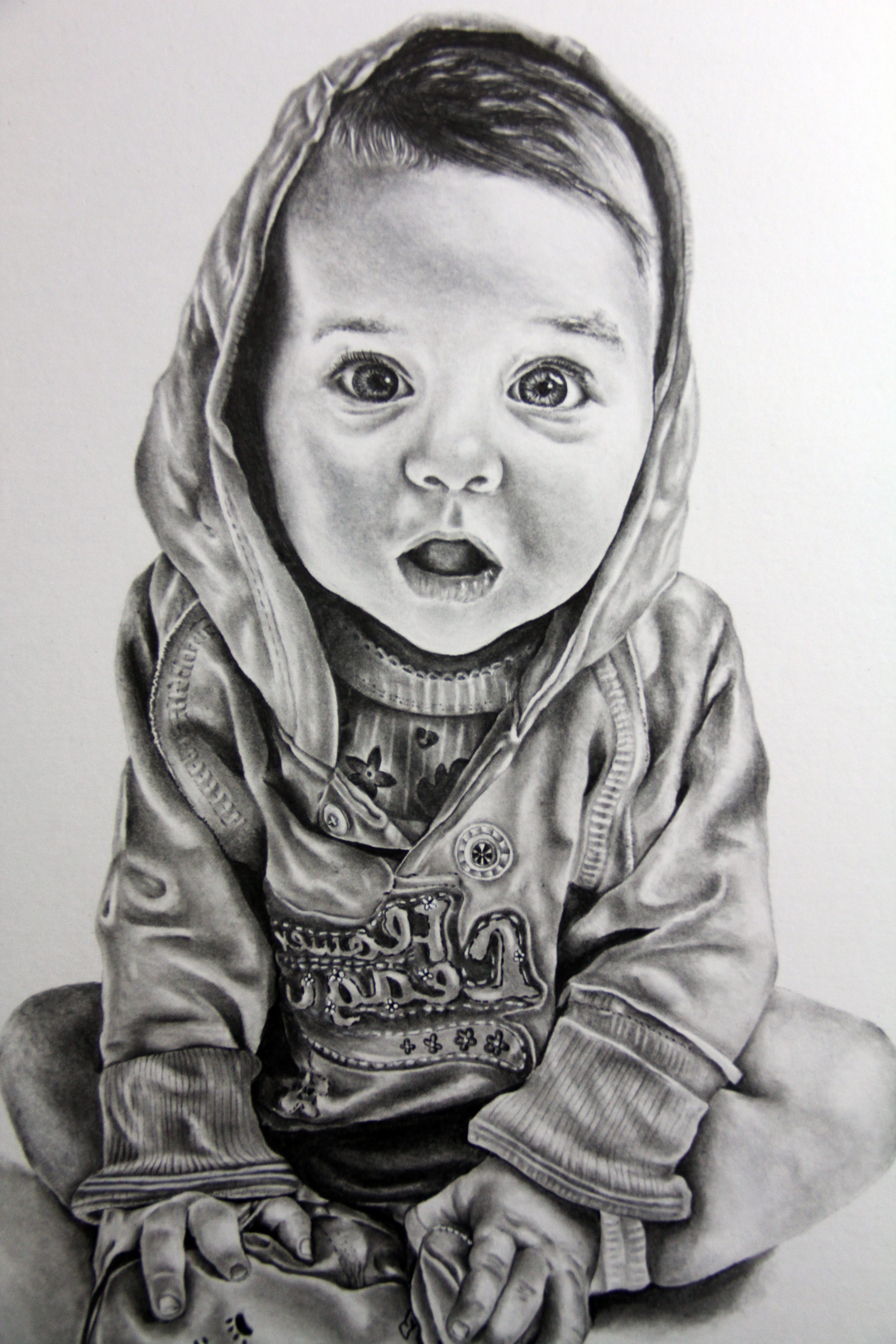 3456x5184 3d Face Pencil Sketch Drawing 3d Baby Drawing Photos 3d Pencil - Pencil Sketch Of A Baby