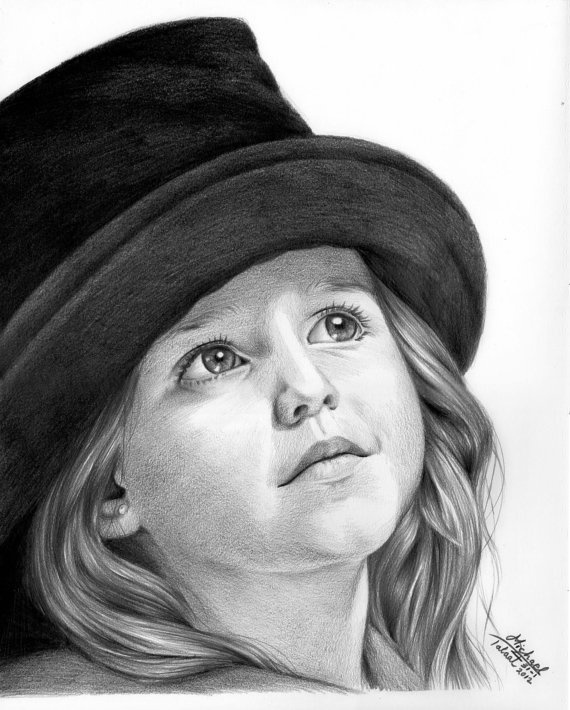 570x710 Sketches Of Baby - Pencil Sketch Of A Baby