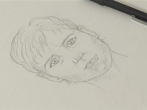 480x360 How To Sketch A Human Face - Pencil Sketch Of Human Face