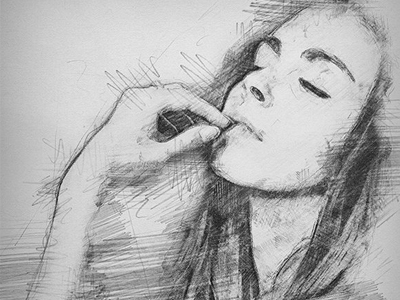 400x300 Pencil Sketch Photoshop Action By Graphic Assets - Pencil Sketch Photoshop