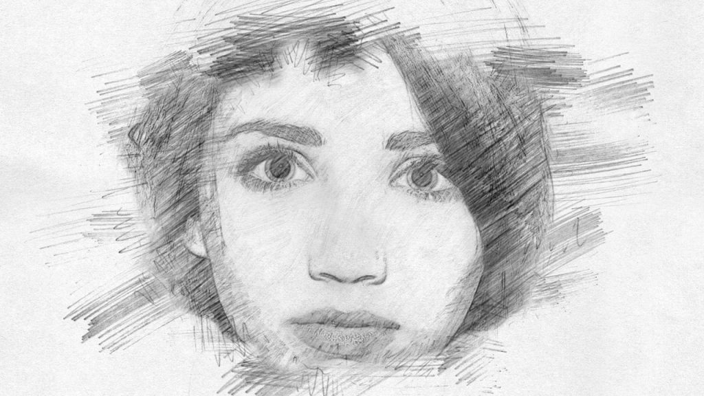 1024x576 Pencil Sketch Art Photoshop Action - Pencil Sketch Photoshop Action