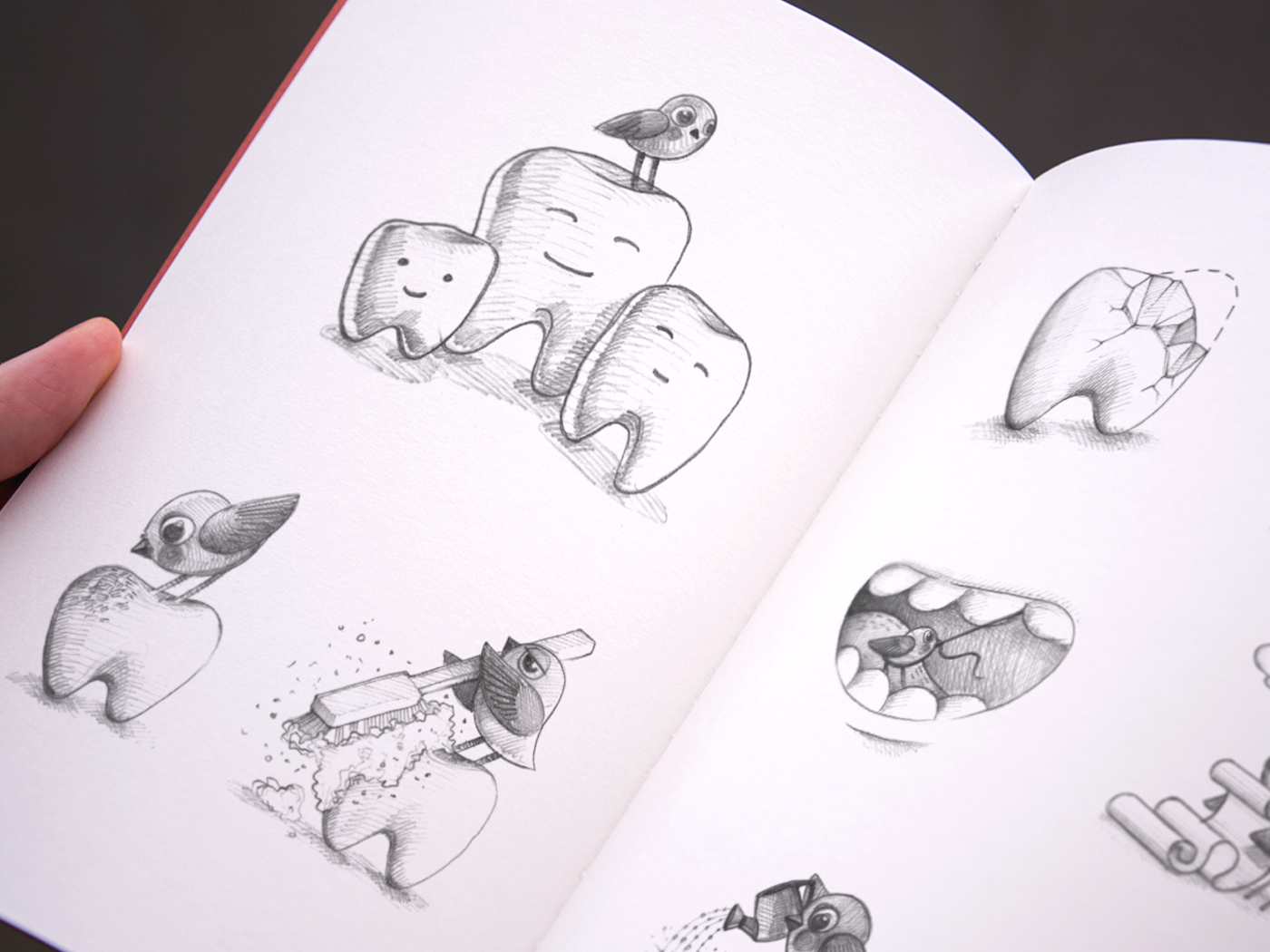 1400x1050 Logo Sketches And Illustration Drafts On Behance - Pencil Sketch Sketch