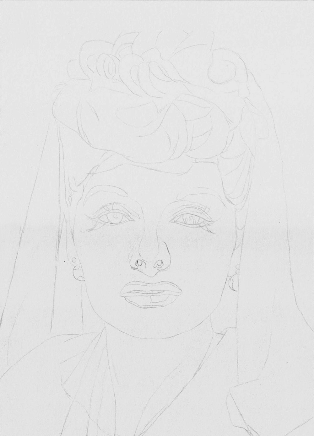 1000x1389 Step By Step Charcoal And Graphite Pencil Drawing Demo - Pencil Sketch Step By Step