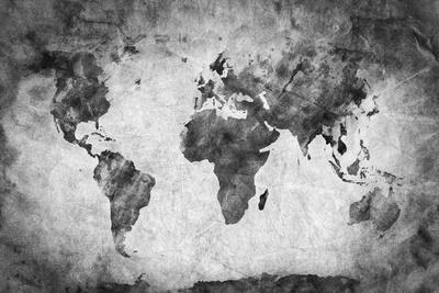 400x267 Ancient, Old World Map. Pencil Sketch, Grunge, Vintage Background - Pencil Sketch Texture