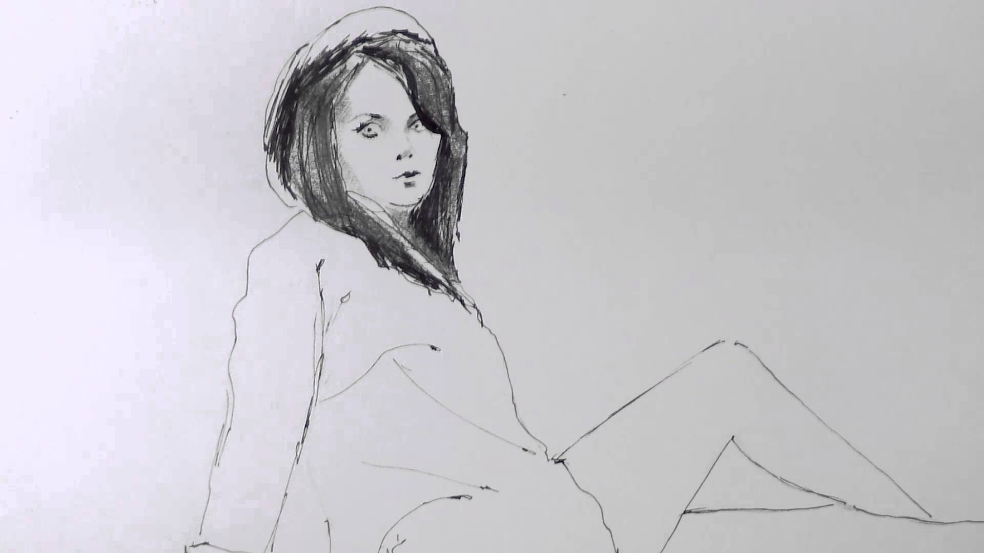 1920x1080 Pencil Sketches Of Girl Pencil Sketches Girls Drawing Tutorial - Pencil Sketch Tutorial