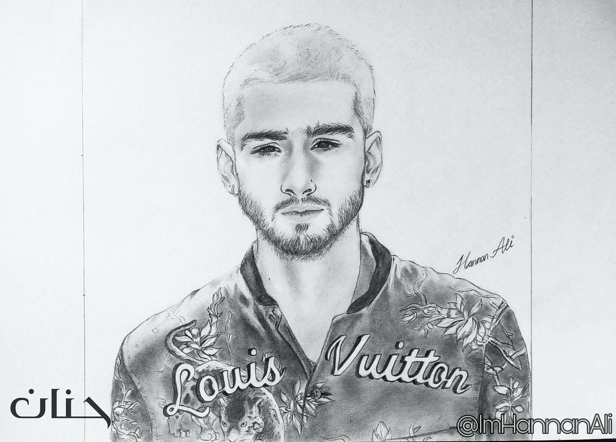 1200x861 Hannan Ali On Twitter Pencil Sketch Of @zaynmalik Sketch Video - Pencil Sketch Video