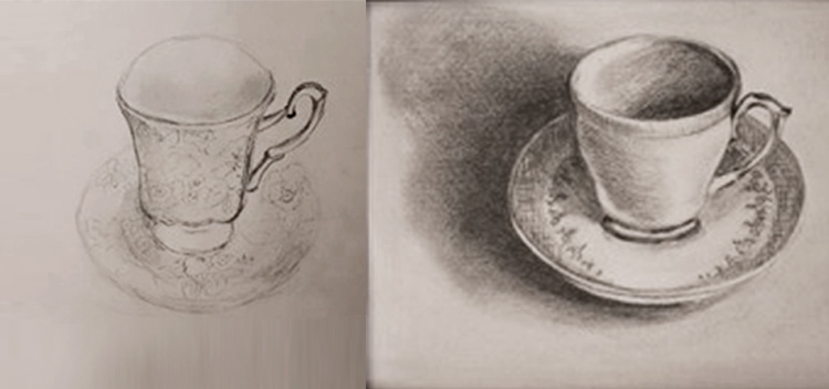 750x352 Drawn Sketch Beginner - Pencil Sketches For Beginners