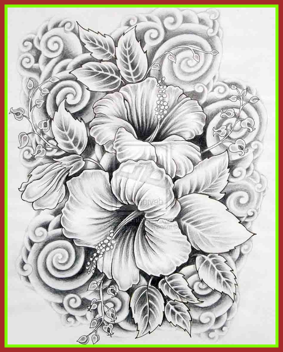 950x1183 Astonishing Pencil Sketch Flower Design In Arts Image For With - Pencil Sketches Of Flowers