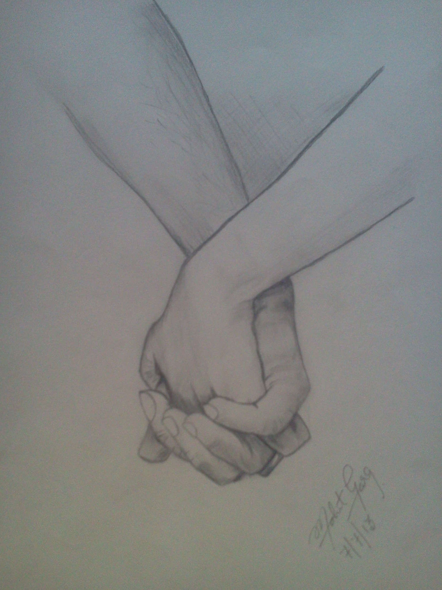 True Love Pencil Drawing