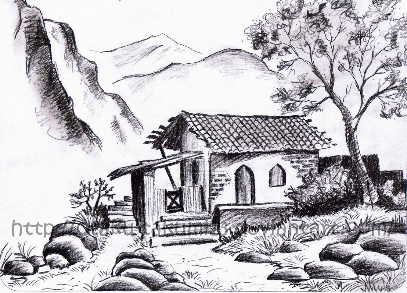 Pencil Sketches Of Nature at Explore collection of