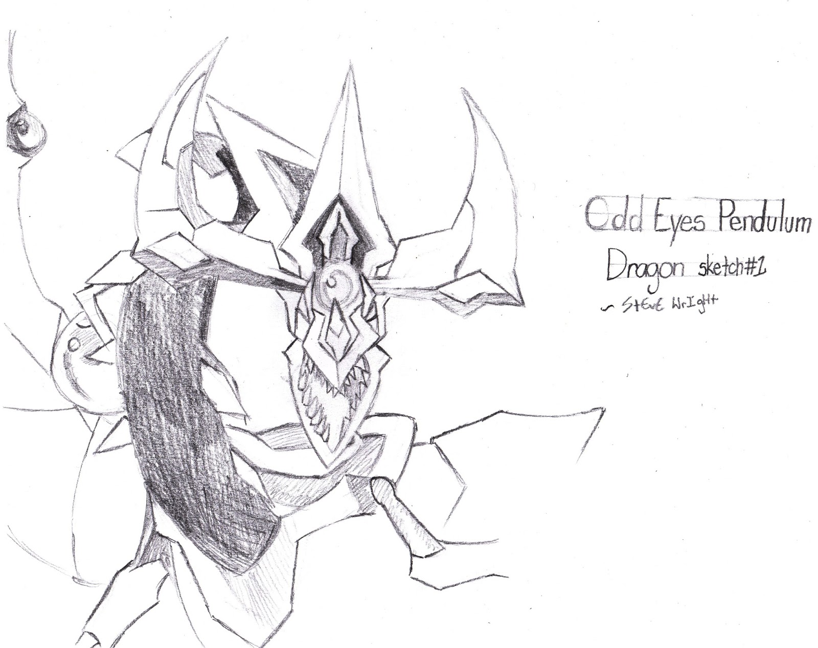 1600x1269 Stevewrightscomics Yu Gi Oh! Arc V - Pendulum Sketch