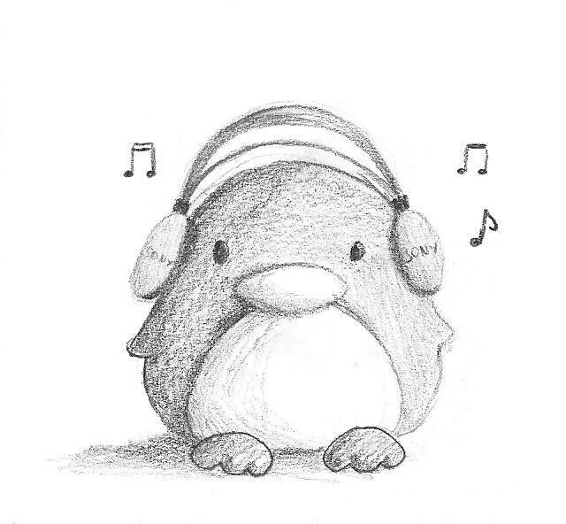 640x592 Penguin Drawing Draw Drawings, Art And Penguin - Penguin Sketch