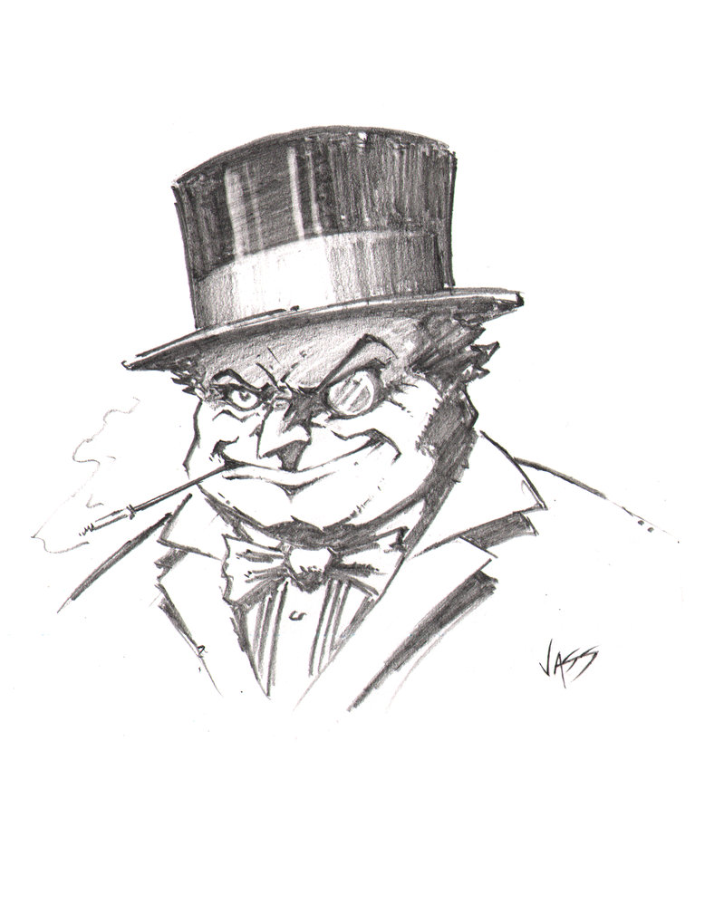 799x999 Penguin Sketch By Vass Comics - Penguin Sketch