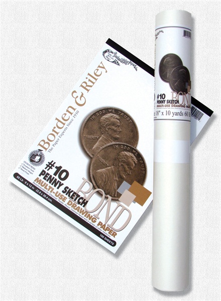 440x600 10 Penny Sketch Bond Rolls - Penny Sketch