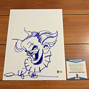 300x300 Andy Muschietti Signed It Pennywise Sketch Drawing W Full Movie - Pennywise Sketch