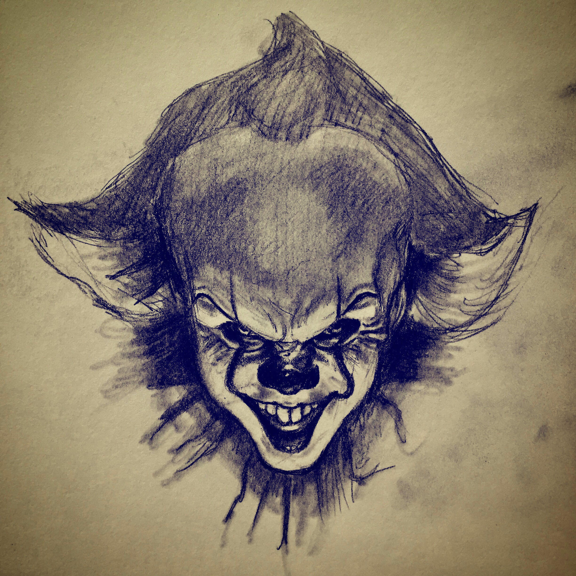 Pennywise Sketch at Explore collection of