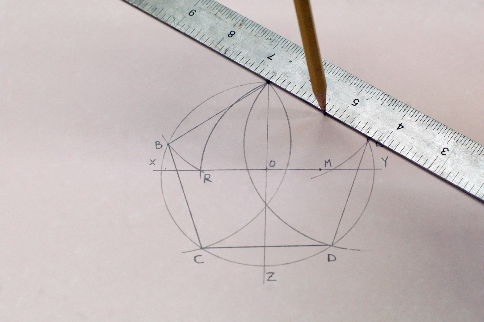 1600x1064 How To Draw A Pentagon With A Compass Prop Agenda - Pentagon Sketch