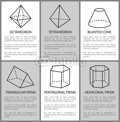 392x400 Tetrahedron And Octahedron, Pentagon Prism Sketch Buy Photos - Pentagon Sketch
