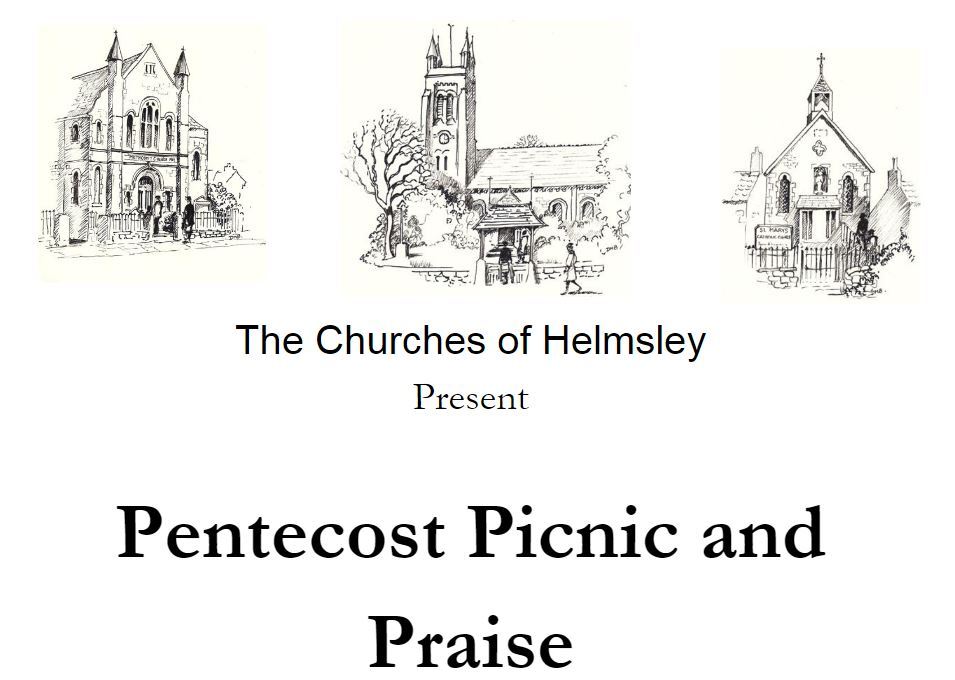 955x680 Pentecost, Picnic And Praise - Pentecost Sketch